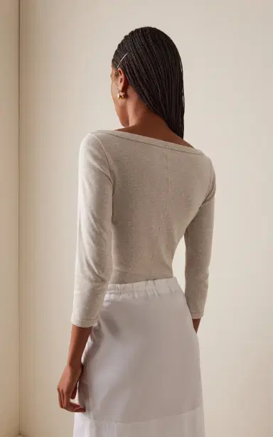 FLORE FLORE Steffi Cotton T-Shirt | Thumbnail 4 FLORE FLORE Steffi Cotton T-Shirt | Thumbnail 4