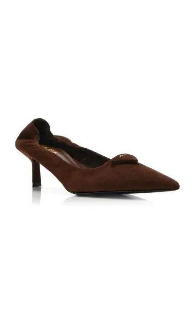 Prada Suede Pumps | Thumbnail 3