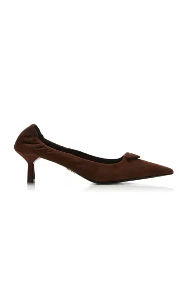 Prada Suede Pumps | Thumbnail 1