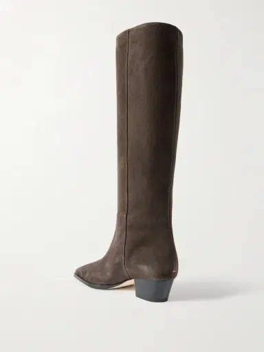 aeyde Medea 40 Suede Knee Boots | Thumbnail 3
