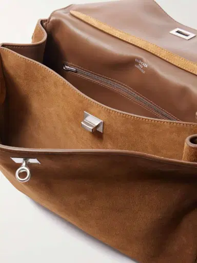 Balenciaga Rodeo Medium Suede Shoulder Bag | Thumbnail 5