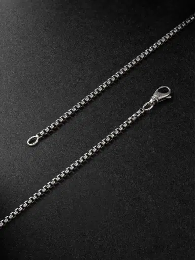 David Yurman Sterling Silver Chain Necklace - Men | Thumbnail 3