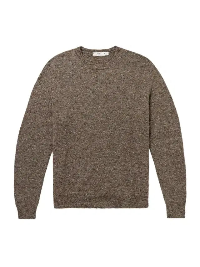 INIS MEAIN Merino Wool and Cashmere-Blend Sweater - Men