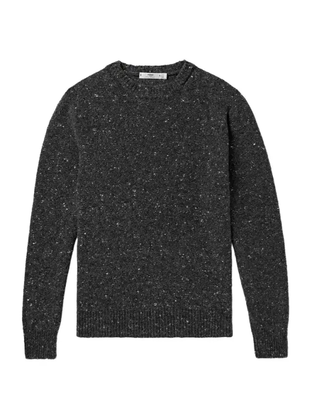 INIS MEAIN Merino Wool and Cashmere-Blend Sweater - Men