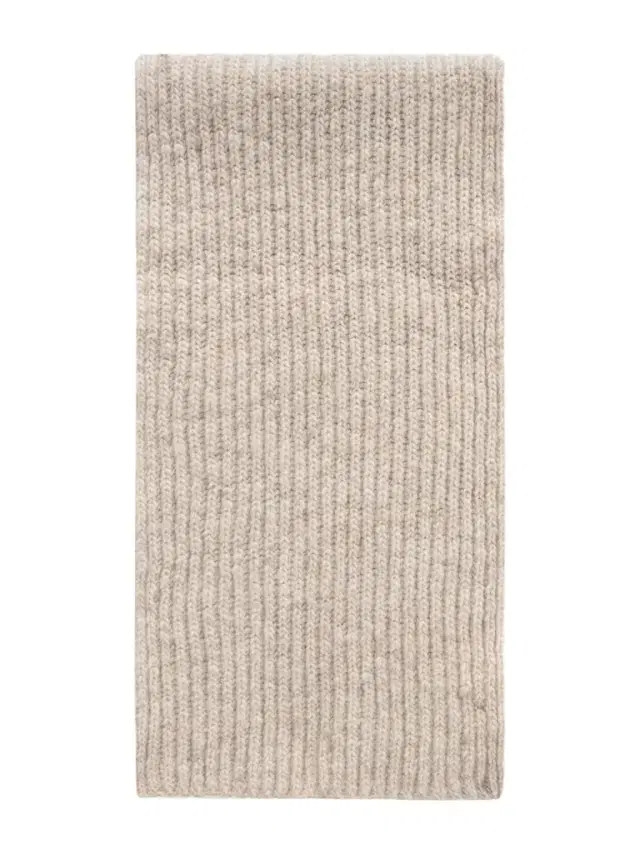 Ribbed Cashmere Scarf - Men
