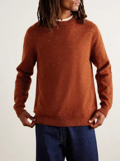 Inis Meáin Merino Wool and Cashmere-Blend Sweater - Men | Thumbnail 3 Inis Meáin Merino Wool and Cashmere-Blend Sweater - Men | Thumbnail 3
