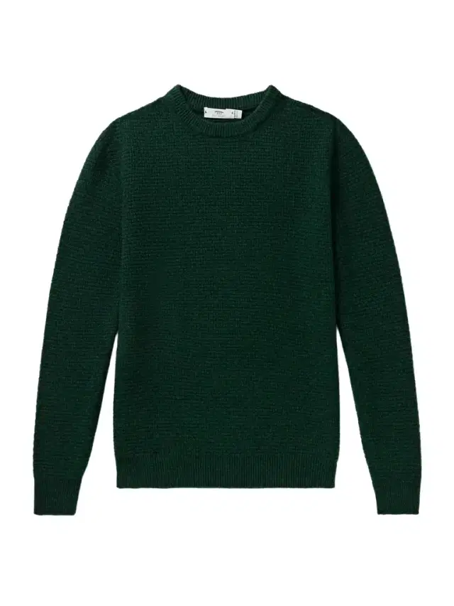 INIS MEAIN Caoladóir Basketweave Merino Wool and Cashmere-Blend Sweater - Men