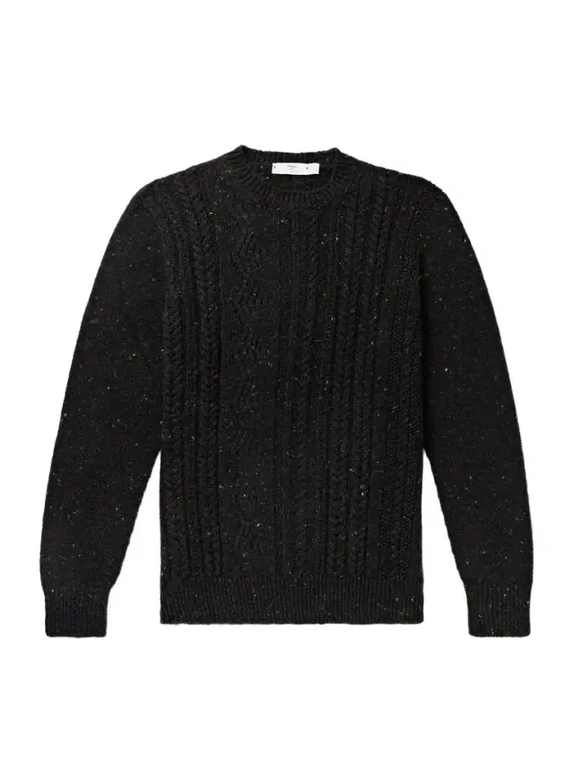 Ridges Slim-Fit Cable-Knit Merino Wool and Cashmere-Blend Aran Sweater - Men