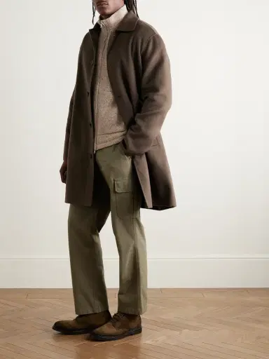 Inis Meáin Lifeline Merino Wool and Cashmere-Blend Zip-Up Cardigan - Men | Thumbnail 2