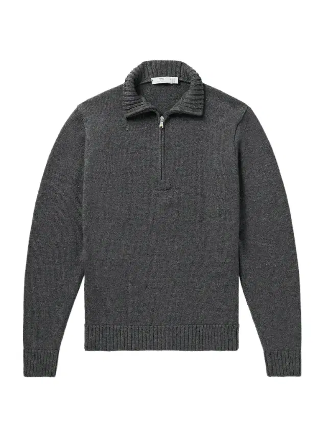 Wool and Linen-Blend Half-Zip Sweater - Men
