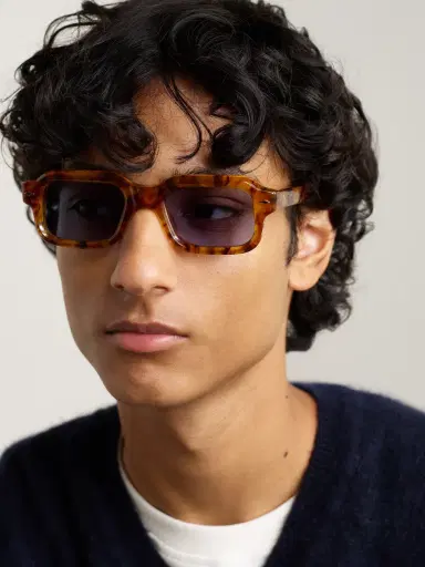 Jacques Marie Mage Sandro Rectangular-Frame Tortoiseshell Acetate Sunglasses - Men | Thumbnail 2 Jacques Marie Mage Sandro Rectangular-Frame Tortoiseshell Acetate Sunglasses - Men | Thumbnail 2