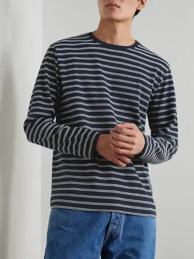 MR P. Striped Cotton-Jersey T-Shirt - Men | Thumbnail 3 MR P. Striped Cotton-Jersey T-Shirt - Men | Thumbnail 3