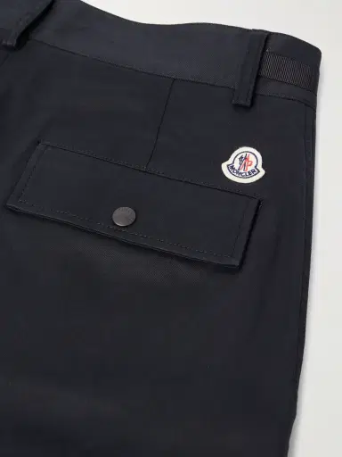 Moncler Straight-Leg Pleated Stretch-Cotton Gabardine Cargo Trousers - Men | Thumbnail 5 Moncler Straight-Leg Pleated Stretch-Cotton Gabardine Cargo Trousers - Men | Thumbnail 5