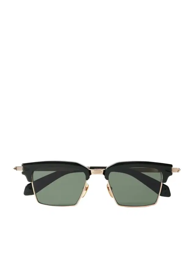 Alin D-Frame Gold-Tone and Acetate Sunglasses - Men