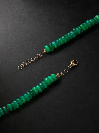 JIA JIA Jumbo Gold Opal Beaded Necklace - Men | Thumbnail 3 JIA JIA Jumbo Gold Opal Beaded Necklace - Men | Thumbnail 3