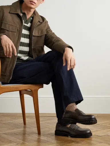 MR P. Jacques Full-Grain Leather Penny Loafers - Men | Thumbnail 2 MR P. Jacques Full-Grain Leather Penny Loafers - Men | Thumbnail 2