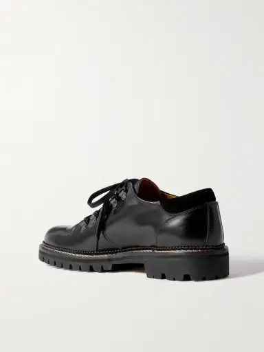 MR P. Suede-Trimmed Leather Hiking Derby Shoes - Men | Thumbnail 4 MR P. Suede-Trimmed Leather Hiking Derby Shoes - Men | Thumbnail 4