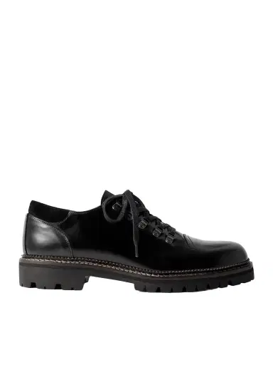 MR P. Suede-Trimmed Leather Hiking Derby Shoes - Men | Thumbnail 1 MR P. Suede-Trimmed Leather Hiking Derby Shoes - Men | Thumbnail 1