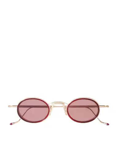 Jacques Marie Mage Varda Oval-Frame Gold-Tone and Acetate Sunglasses - Men | Thumbnail 1 Jacques Marie Mage Varda Oval-Frame Gold-Tone and Acetate Sunglasses - Men | Thumbnail 1
