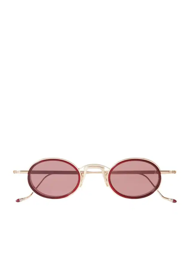 Varda Oval-Frame Gold-Tone and Acetate Sunglasses - Men