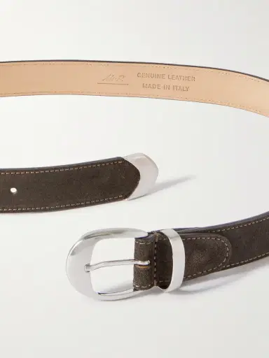 MR P. 3cm Suede Belt - Men | Thumbnail 2