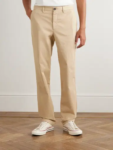 MR P. Samuel Straight-Leg Organic Cotton-Blend Twill Chinos - Men | Thumbnail 3