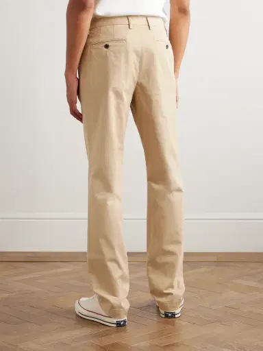 MR P. Samuel Straight-Leg Organic Cotton-Blend Twill Chinos - Men | Thumbnail 4