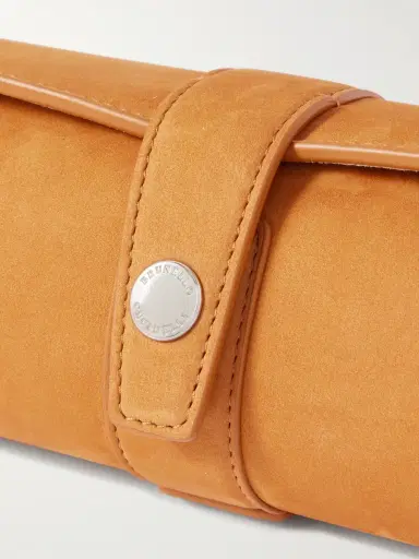 Brunello Cucinelli Suede Four-Watch Roll - Men | Thumbnail 4 Brunello Cucinelli Suede Four-Watch Roll - Men | Thumbnail 4