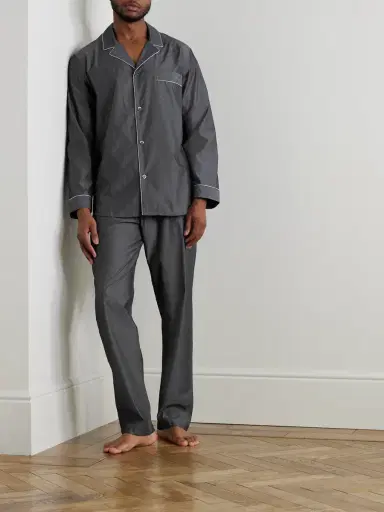 Zimmerli Cotton Pyjama Set - Men | Thumbnail 2 Zimmerli Cotton Pyjama Set - Men | Thumbnail 2