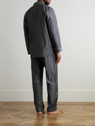 Zimmerli Cotton Pyjama Set - Men | Thumbnail 3 Zimmerli Cotton Pyjama Set - Men | Thumbnail 3