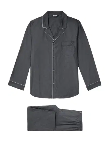 Zimmerli Cotton Pyjama Set - Men | Thumbnail 1 Zimmerli Cotton Pyjama Set - Men | Thumbnail 1