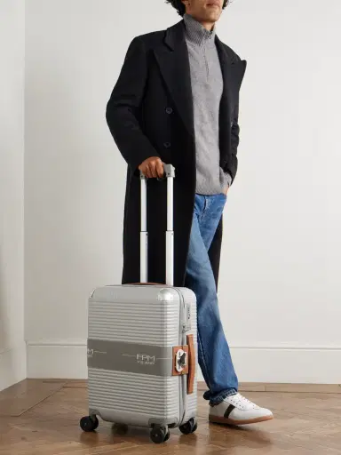 FPM Milano Bank Zip Deluxe M 55cm Leather-Trimmed Polycarbonate Spinner Carry-On Suitcase - Men | Thumbnail 2