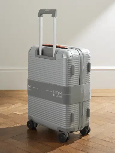 FPM Milano Bank Zip Deluxe M 55cm Leather-Trimmed Polycarbonate Spinner Carry-On Suitcase - Men | Thumbnail 4