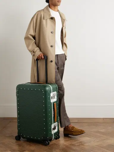 FPM Milano Bank Spinner 68cm Leather-Trimmed Polycarbonate Spinner Suitcase - Men | Thumbnail 2 FPM Milano Bank Spinner 68cm Leather-Trimmed Polycarbonate Spinner Suitcase - Men | Thumbnail 2