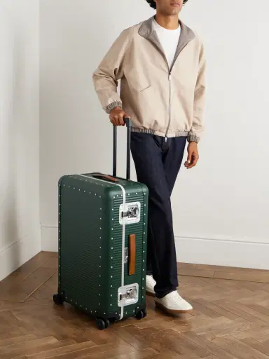 FPM Milano Bank Spinner 76cm Leather-Trimmed Polycarbonate Spinner Suitcase - Men | Thumbnail 2