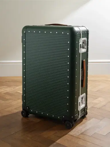 FPM Milano Bank Spinner 76cm Leather-Trimmed Polycarbonate Spinner Suitcase - Men | Thumbnail 1