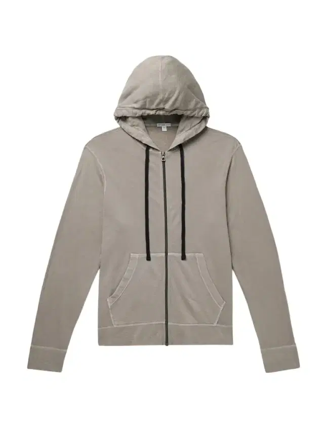 Garment-Dyed Cotton-Jersey Zip-Up Hoodie - Men