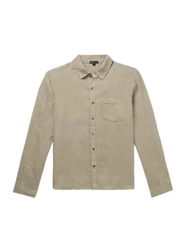 Garment-Dyed Linen Shirt - Men