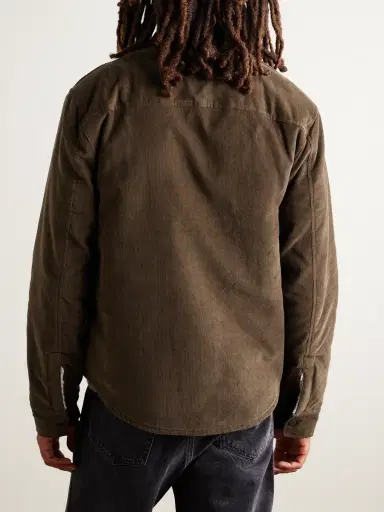 James Perse Fleece-Lined Cotton-Blend Corduroy Shirt Jacket - Men | Thumbnail 4 James Perse Fleece-Lined Cotton-Blend Corduroy Shirt Jacket - Men | Thumbnail 4