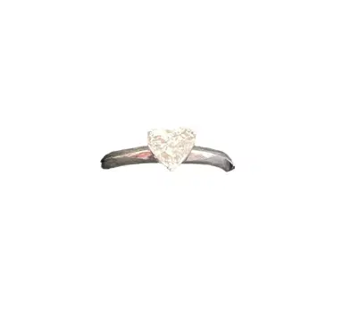 Wish Fine Jewelry 0.46ct Heart Shape Diamond 18K Gold Ring | Thumbnail 1