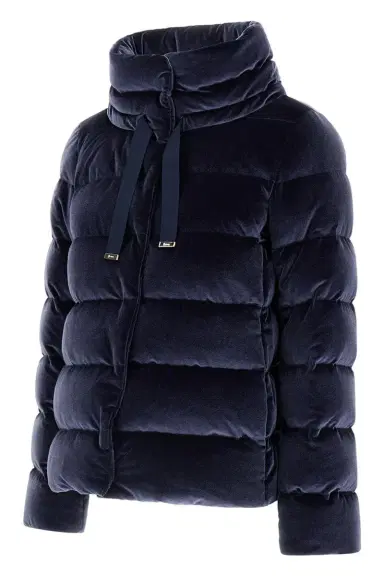 HERNO Velvet Quilted Short Jacket | Thumbnail 6 HERNO Velvet Quilted Short Jacket | Thumbnail 6