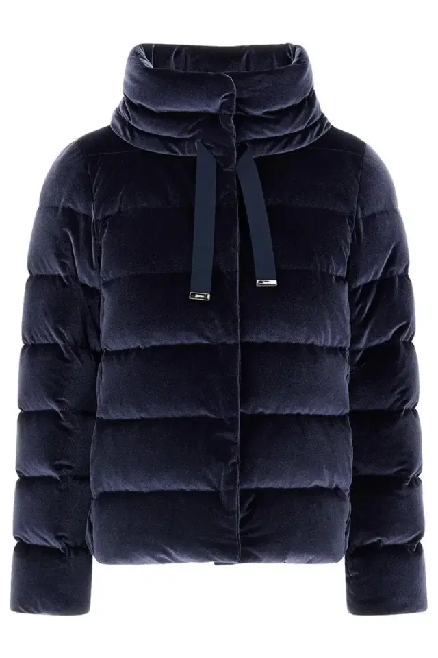 HERNO Velvet Quilted Short Jacket