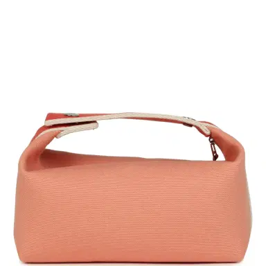 HERMÈS Hermes Bride A Brac Carre Case PM Goyave Canvas Palladium Hardware | Thumbnail 5 HERMÈS Hermes Bride A Brac Carre Case PM Goyave Canvas Palladium Hardware | Thumbnail 5