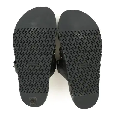 HERMÈS Hermes Chypre Techno Sandals Black Studded Calfskin Palladium Hardware 38 EU | Thumbnail 9