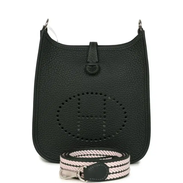 hermes Hermes Evelyne TPM Vert Fonce Clemence Palladium Hardware