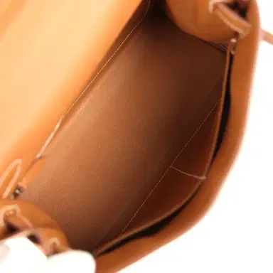 HERMÈS Pre-owned Hermes Kelly Retourne 28 Gold Togo Palladium Hardware | Thumbnail 8