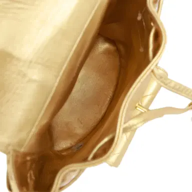 Chanel Vintage Chanel Duma Backpack Gold Metallic Lambskin Gold Hardware | Thumbnail 8 Chanel Vintage Chanel Duma Backpack Gold Metallic Lambskin Gold Hardware | Thumbnail 8