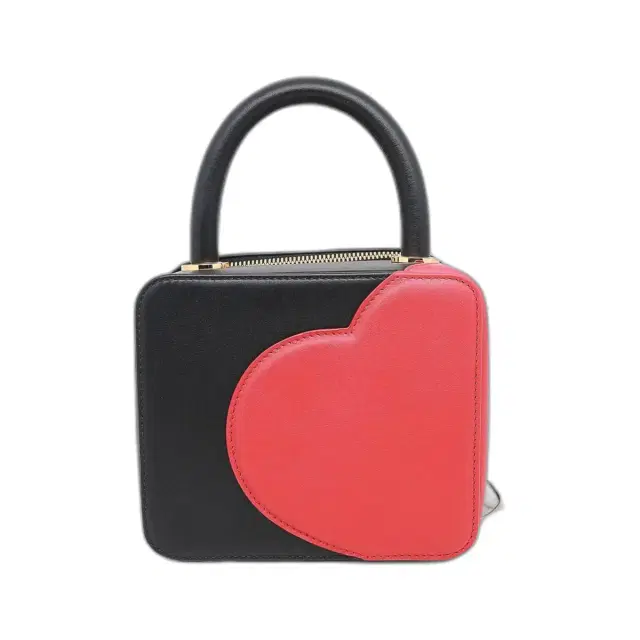 Chopard Chopard Green Carpet Chloe Sevigny Black & Red Leather Shoulder Bag by The Solist