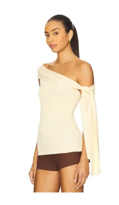 ALL THE WAYS Mariah Asymmetrical Top | Thumbnail 2
