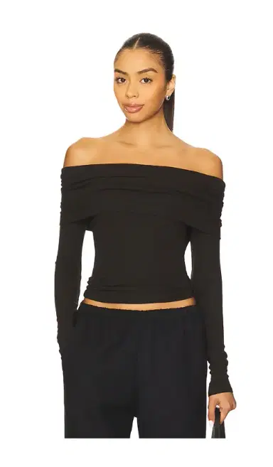 ENZA COSTA Off Shoulder Top | Thumbnail 1